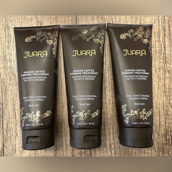 3x NEW Juara - Ginger Coffee Firming Treatment, 5 oz -...